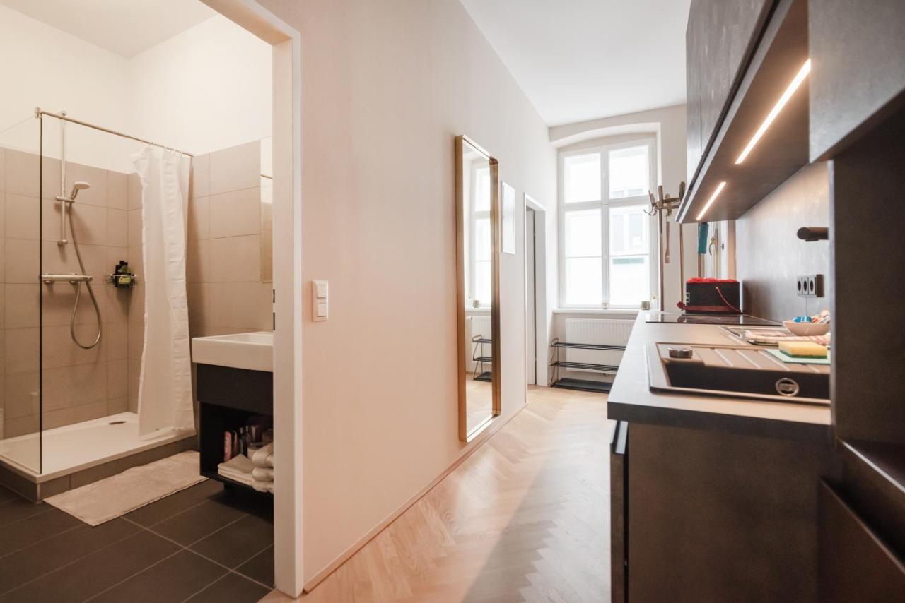 Hochwertiges Apartment Mit Direkter Anbindung Zum Zentrum In Hippen Viertel Wien Exterior foto